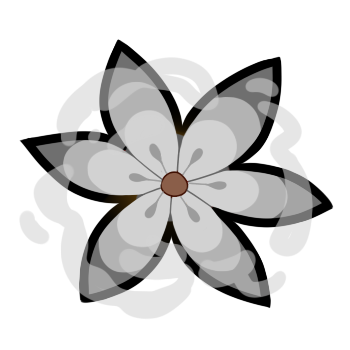 Grey Dye Flower