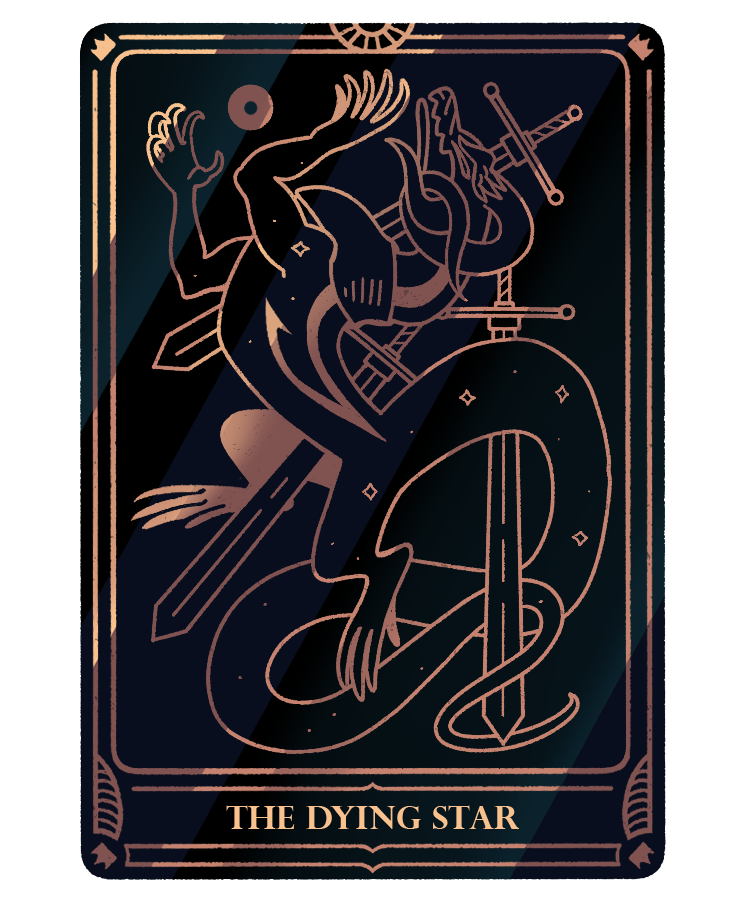 The dying star